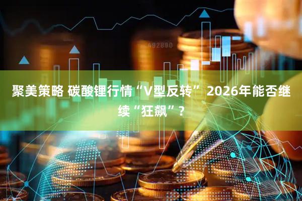 聚美策略 碳酸锂行情“V型反转” 2026年能否继续“狂飙”？